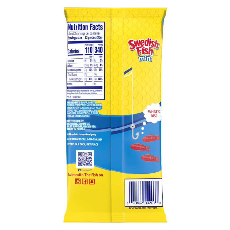 Swedish Fish King Size, 3.4oz