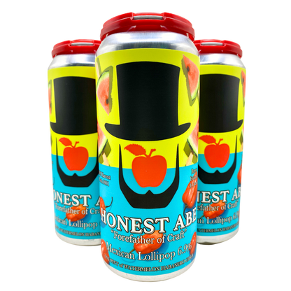 Honest Abe Mexican Lollipop Watermelon Habanero Hard Cider 4pk 16oz Can 6.9% ABV