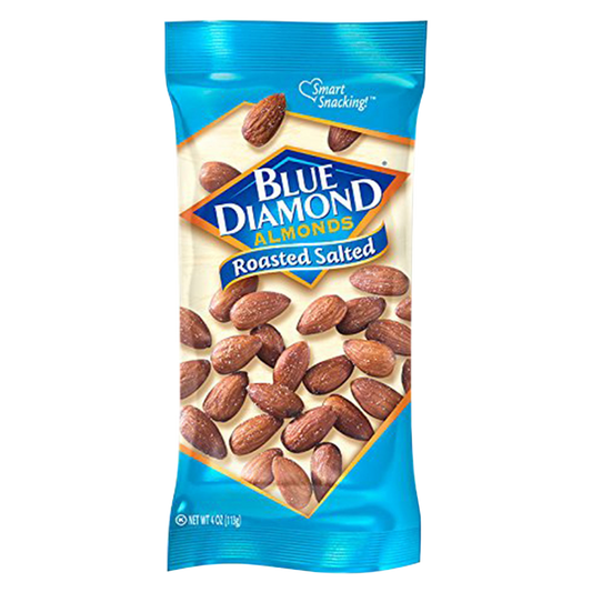 Blue Diamond Roasted Salted Almonds 4oz