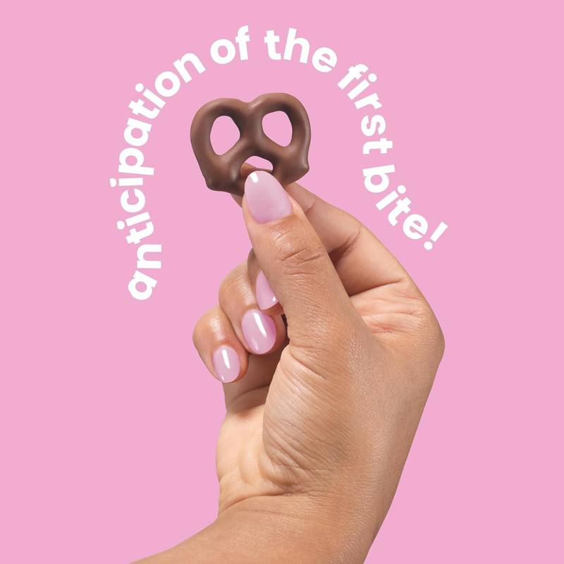 Unreal Milk Chocolate Covered Pretzels. 3.5oz