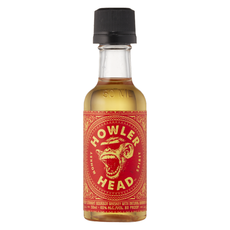 Howler Head Banana Bourbon 50ml (80 Proof)