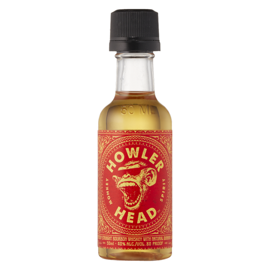Howler Head Banana Bourbon 50ml (80 Proof)