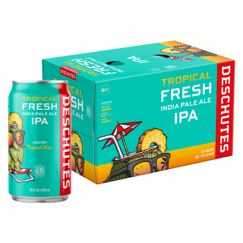 Deschutes Tropical Fresh IPA 6/12oz Can