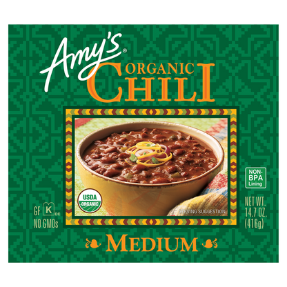 Amy's Organic Medium Chili 14.7oz