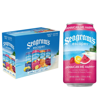 Seagram's Escapes Variety 12pk 12oz Can