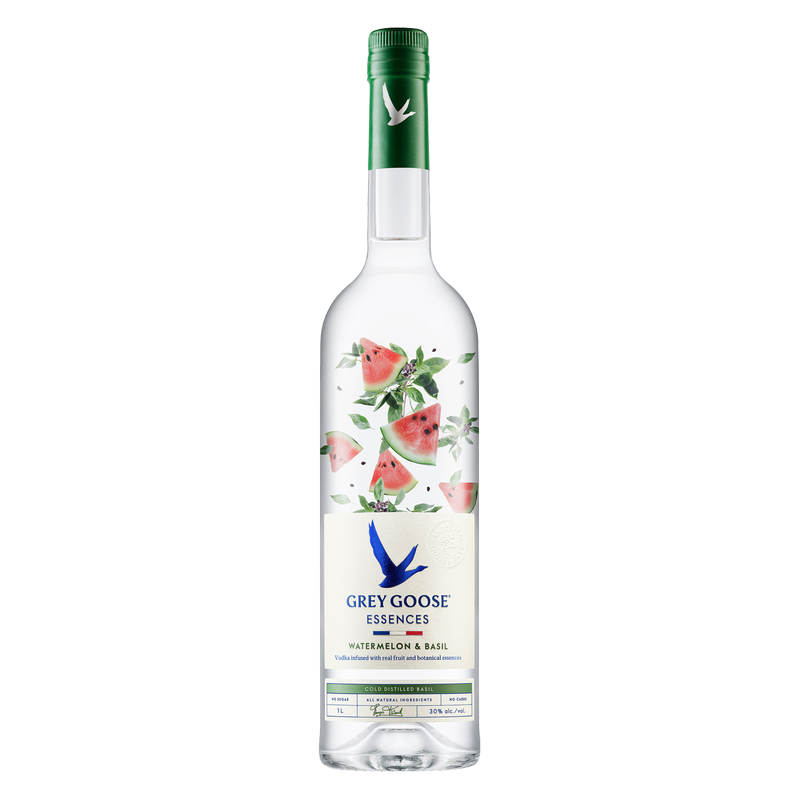 Grey Goose Essences Watermelon & Basil Vodka 1L (60 Proof)