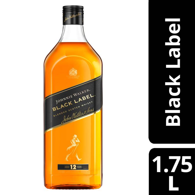 Johnnie Walker Black Label Scotch 1.75L (80 Proof)