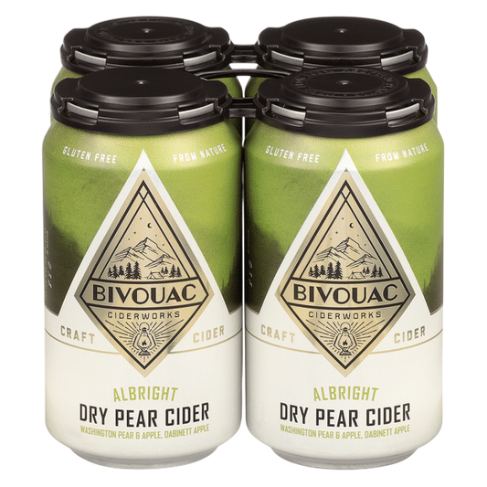 Bivouac Ciderworks Albright Pear 4PK Can 12oz