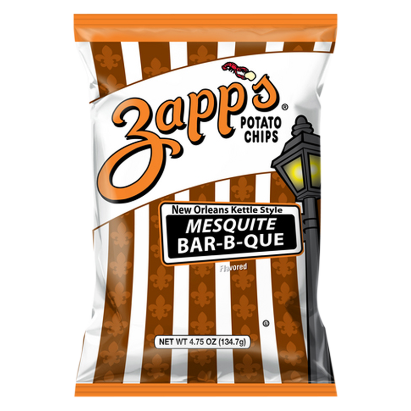 Zapp's Mesquite BBQ Kettle Potato Chips 4.75oz