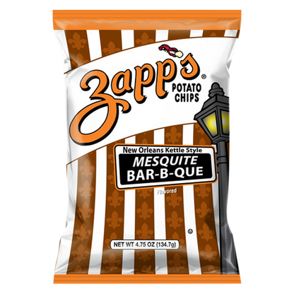 Zapp's Mesquite BBQ Kettle Potato Chips 4.75oz