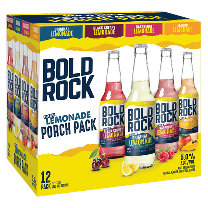 Bold Rock Hard Lemonade Porch Pack 12pk 12oz