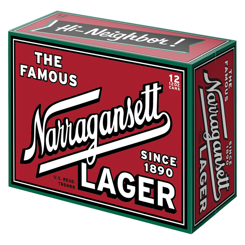 Narragansett Lager 12pk 12oz Can 5.0% ABV