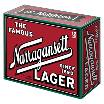 Narragansett Lager 12pk 12oz Can 5.0% ABV