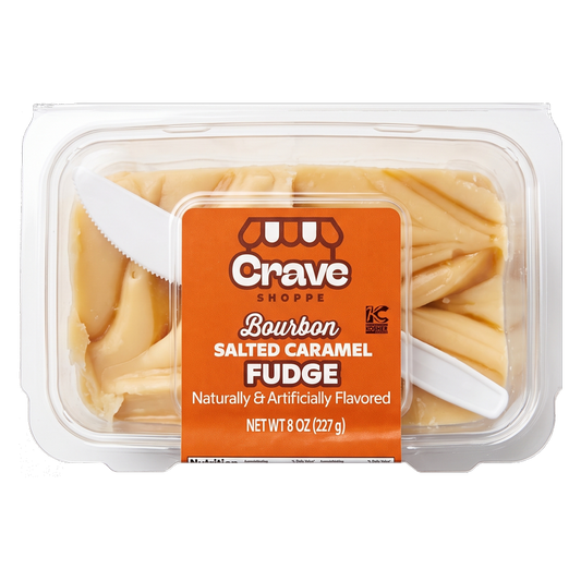LIMITED EDITION: Bourbon Salted Caramel Fudge 8 oz