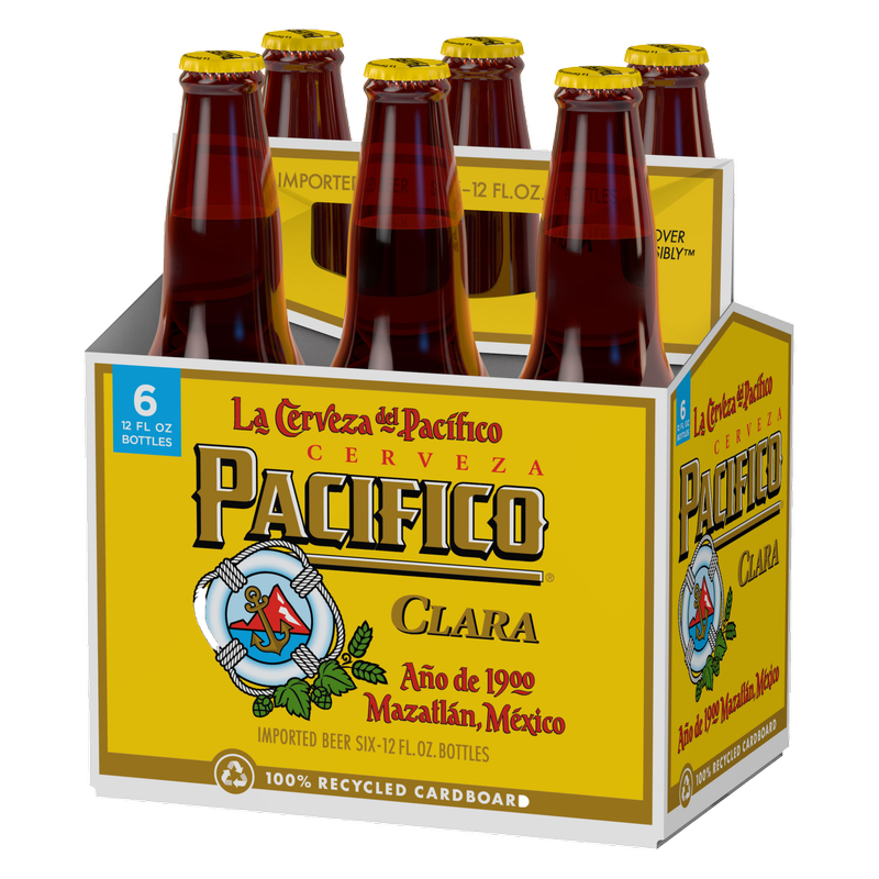 Pacifico 6pk 12oz Btl 4.4% ABV