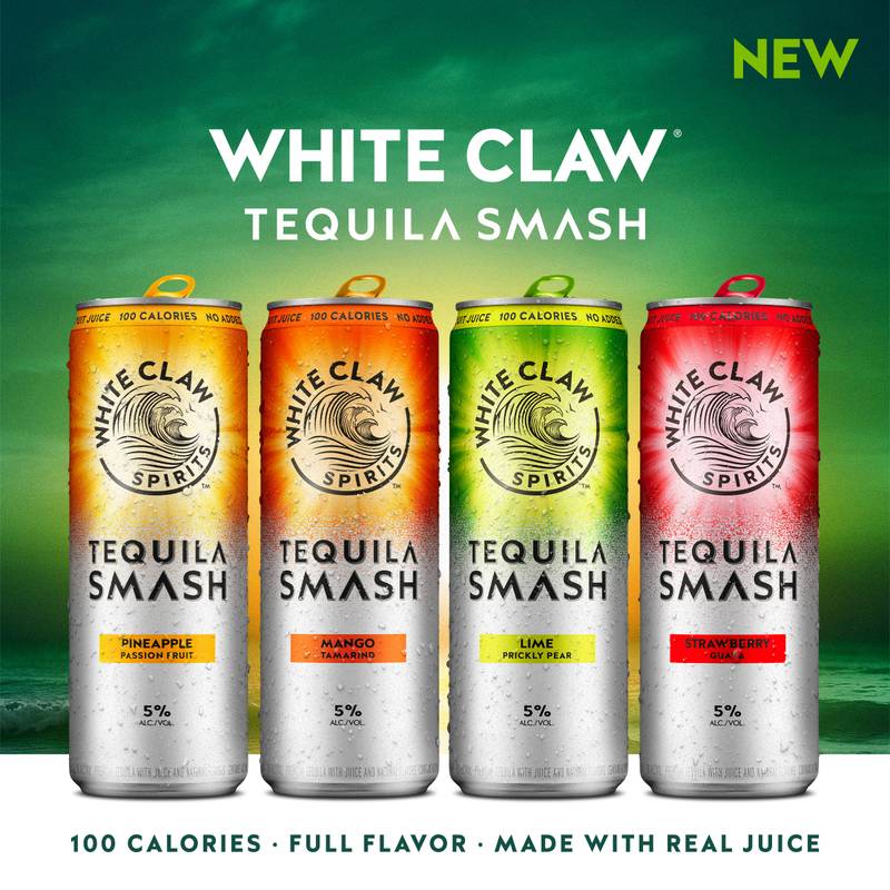 White Claw Tequila + Soda Smash 8pk 12oz Can 4.5% ABV
