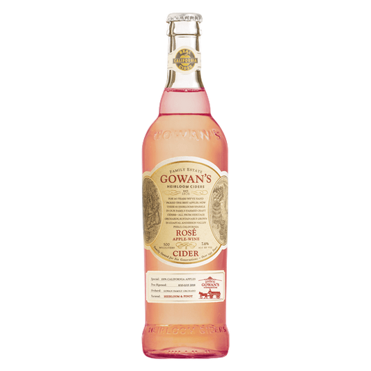 Gowan's Heirloom Ciders Rose Applewine Heirloom Cider (500 ML BTL)
