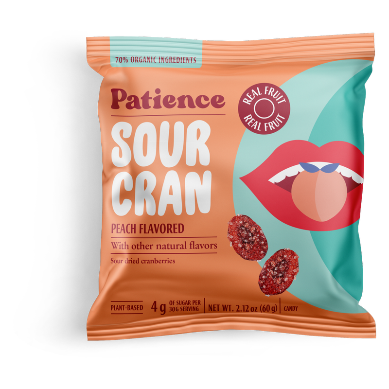Patience Sourcran Peach Candy 2.1oz