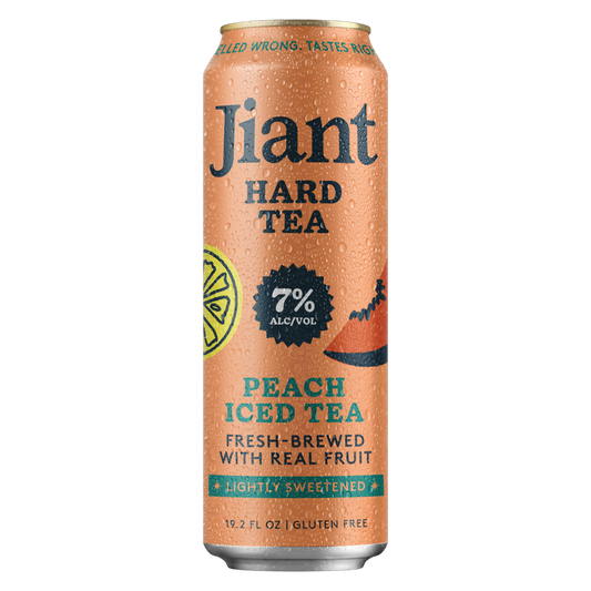 Jiant Peach Hard Tea 19.2oz Can 7% ABV