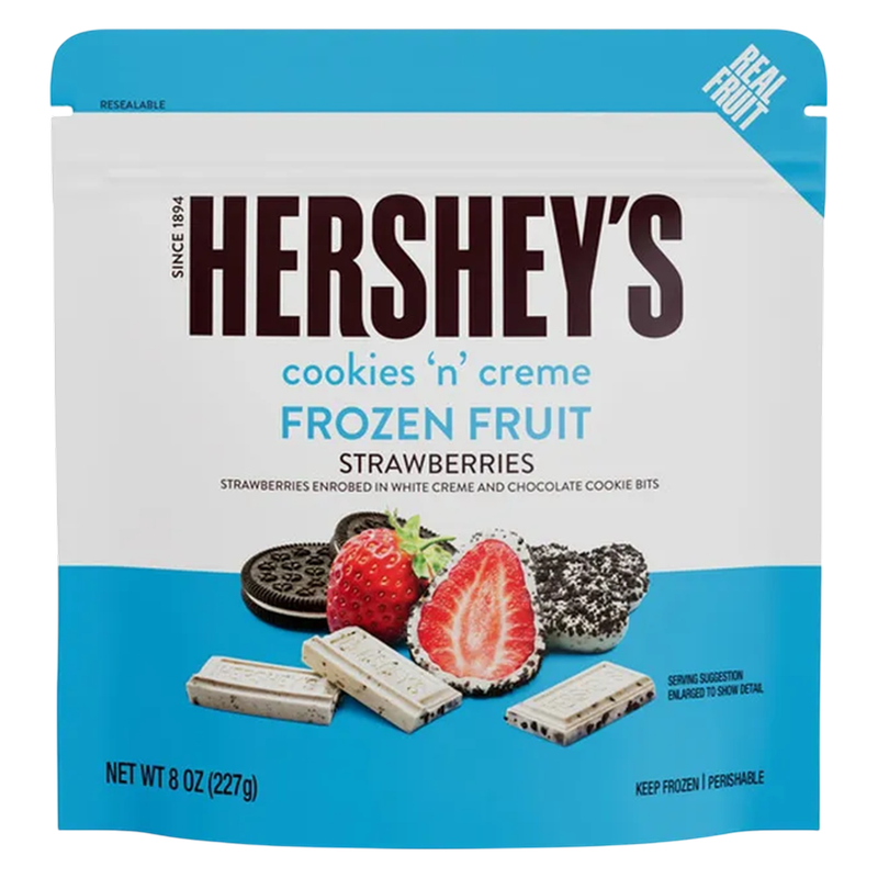 Hershey's Frozen Cookies 'N' Cream Strawberries 8oz