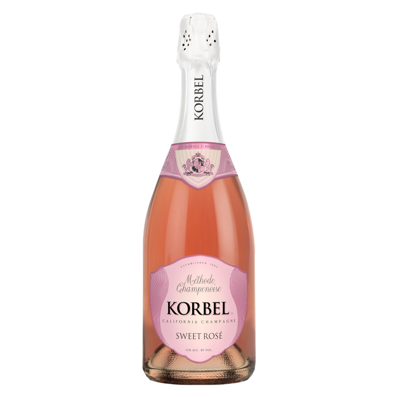 Korbel Sweet Rose California Champagne 750ml