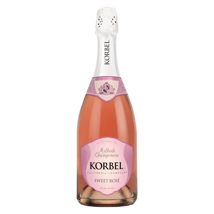 Korbel Sweet Rose California Champagne 750ml
