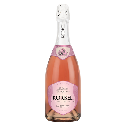 Korbel Sweet Rose California Champagne 750ml