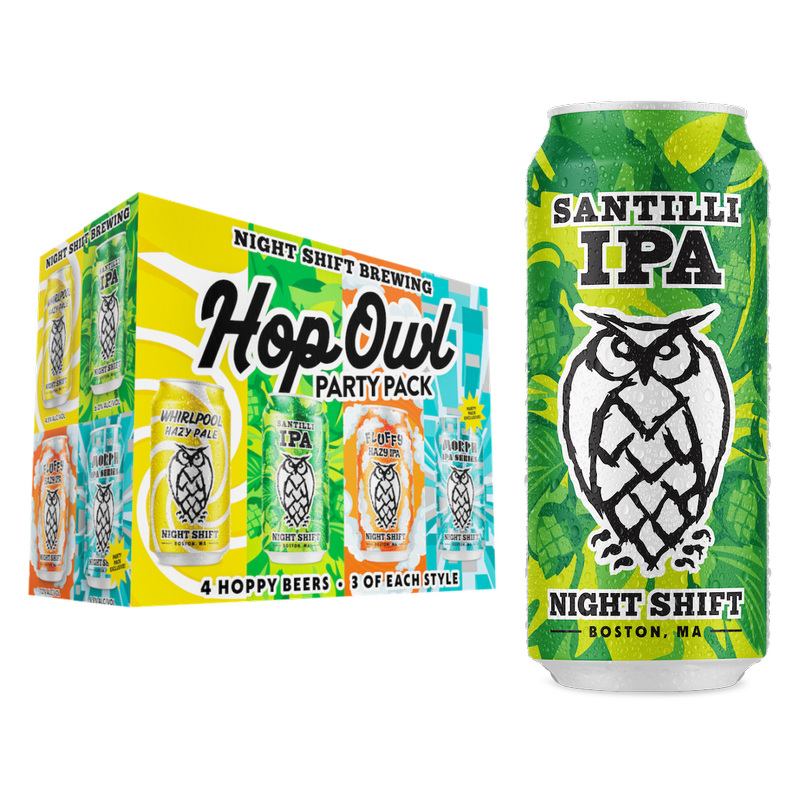 Night Shift Hop Owl Variety Pack 12pk 12oz Can