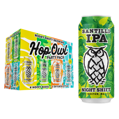 Night Shift Hop Owl Variety Pack 12pk 12oz Can