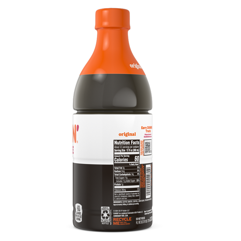 Dunkin' Original Iced Coffee 40oz Btl