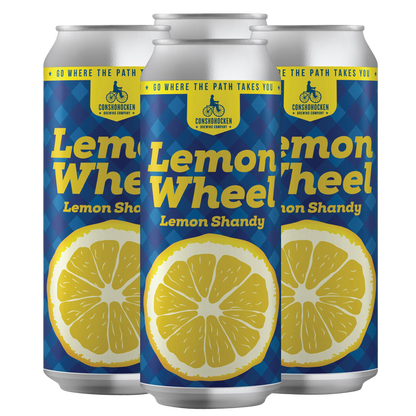 Conshohocken Lemon Wheel Lemon Shandy 4pk 16oz Can 5% ABV