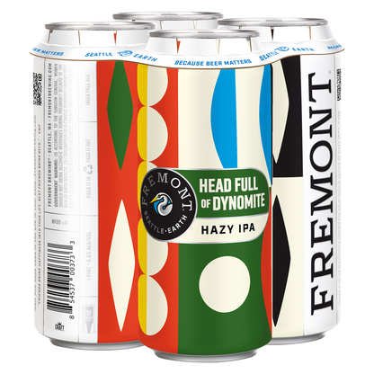 Fremont Brewing Rotating IPA Series - Head Full of Dynomite 4pk 16oz Can