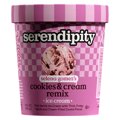 Selena Gomez's Cookies & Cream Remix Pint 16oz