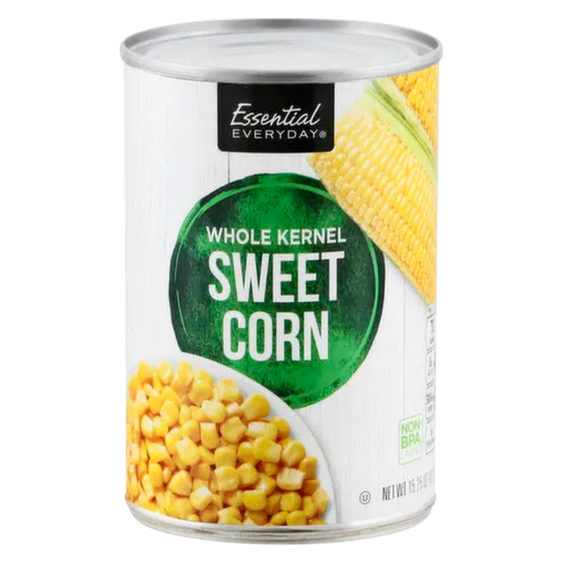 Essential Everyday Whole Corn Kernel, 15.25oz,