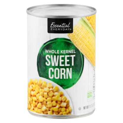 Essential Everyday Whole Corn Kernel, 15.25oz,