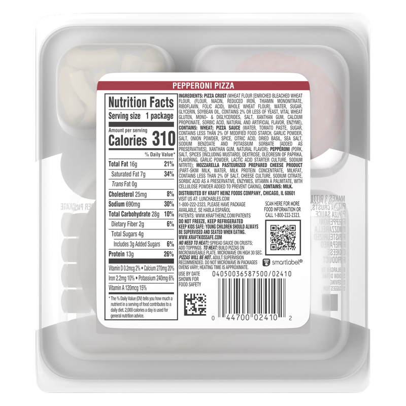 Lunchables Pepperoni Pizza - 4.3oz