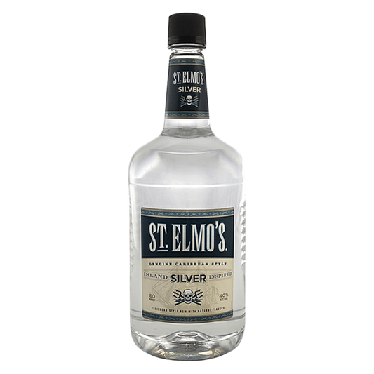 St. Elmo's Silver Rum 1.75L (80 Proof)