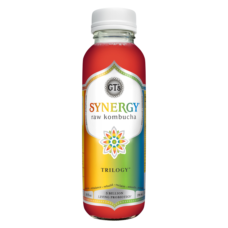 GT's SYNERGY Trilogy Kombucha 10oz Bottle