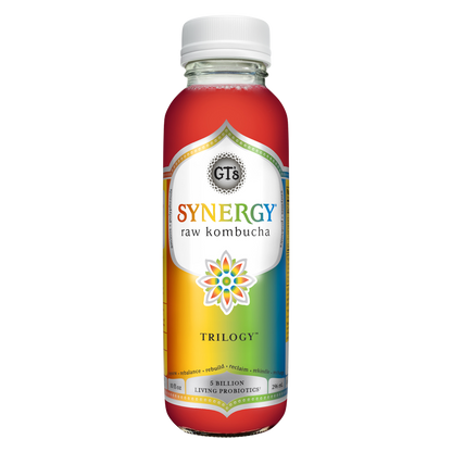 GT's SYNERGY Trilogy Kombucha 10oz Bottle