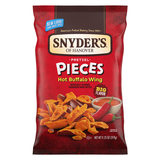 Snyder's Hot Buffalo Wing Pretzel Pieces 11.25oz