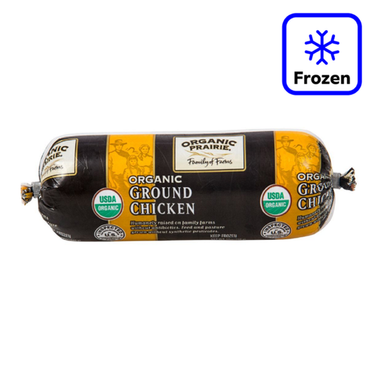 Organic Prairie Frozen Ground Chicken - 12oz