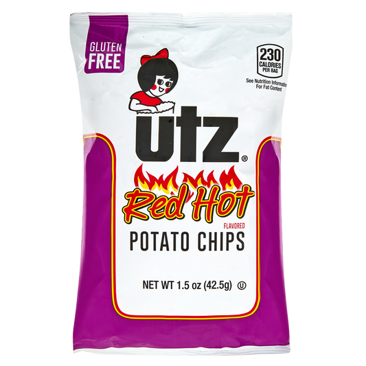 Utz Red Hot Potato Chips 1.5oz