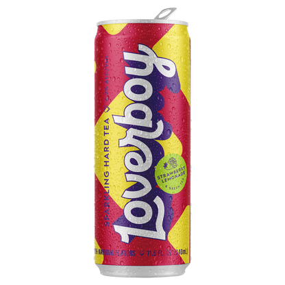 Loverboy Strawberry Lemonade Sparkling Hard Tea 6pk 12oz Can 4.2% ABV