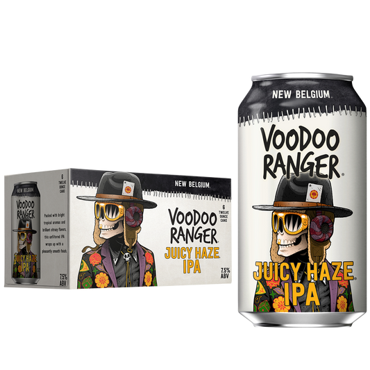 New Belgium Voodoo Ranger Juicy Haze IPA 6pk 12oz Can 7.5% ABV