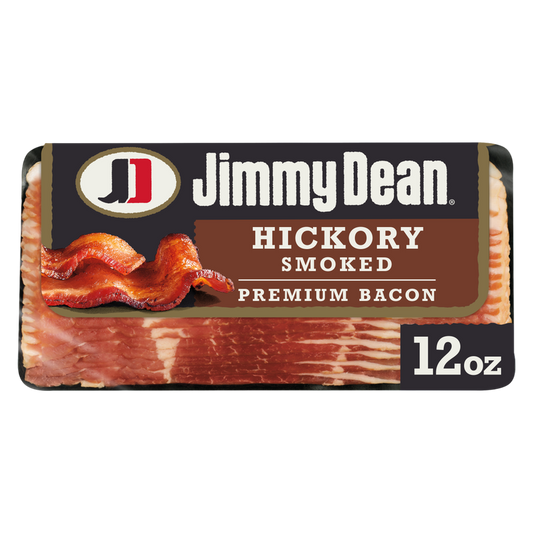 Jimmy Dean Hickory Smoked Bacon - 12oz