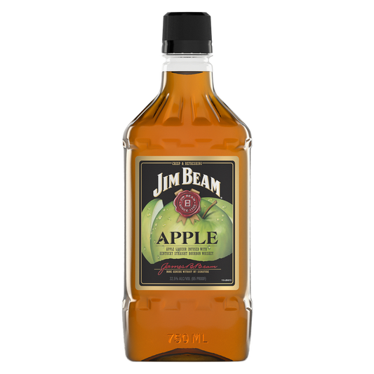 Jim Beam Apple Bourbon Whiskey 750 ml (70 Proof)
