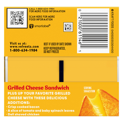Velveeta Slices Original Cheese - 24ct