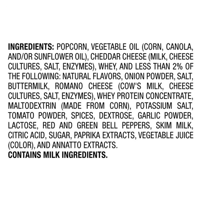 Smartfood Doritos Nacho Cheese Popcorn 6.25oz