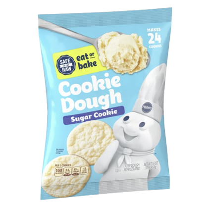 Pillsbury Ready-to-Bake Sugar Cookie Dough - 24ct/16oz