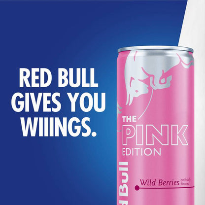 Red Bull Pink Edition Wild Berries 12oz Can